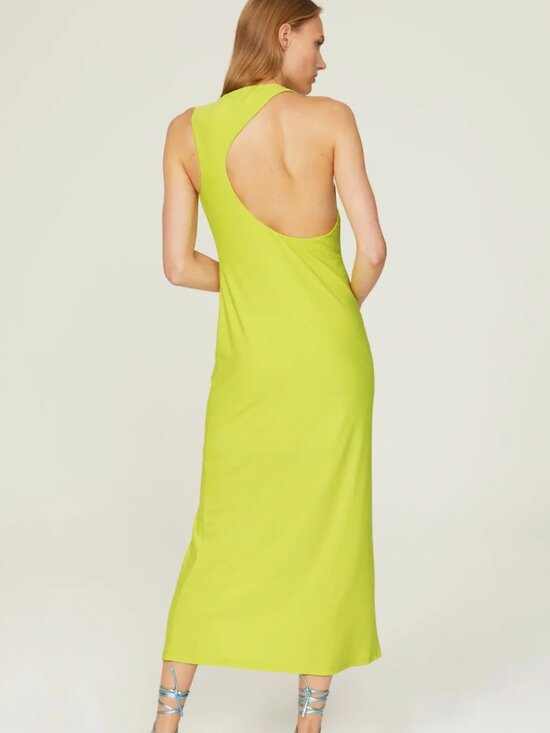 Slate & Willow Dresses & Skirts - Slate & Willow Lime Maxi Dress S